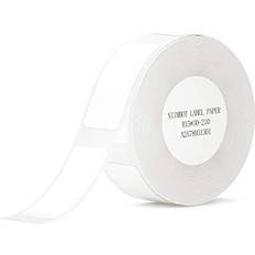 Niimbot Thermal Label Maker Paper 0.59" x 1.18" White Stickers Waterproof Tear-Resistant Replacement for D11/D110/D101