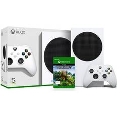 Game Consoles Xbox Hyper-Tech Record S/N 2020 New 512GB SSD Console White Console and Wireless Controller with Minecraft Full Game