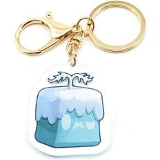 Wallets & Key Holders Dinamr Fruits Acrylic Blox Keychain Bag Charm - Blue
