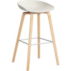 FSC (The Forest Stewardship Council) Seating Stools Hay About a Stool AAS 32 2.0 Melange Cream Seating Stool 85cm