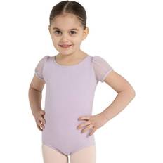 Capezio Puff Sleeve Keyhole Back Leotard Girls