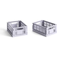 Hay Colour Crate Mini 2-pack Lavender Storage Box