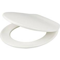 B&Q White Standard Close Toilet Seat