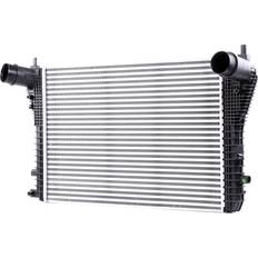 Intercooler Ridex 468I0048 610 x 410 x 32 mm Plastica Alluminio VOLKSWAGEN: Caddy 3 Passat B7 Variant, Sharan II, A3 Sportback, A3 Hatchback