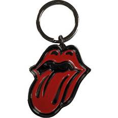 Rolling Stones Classic Tongue Keyring - Black
