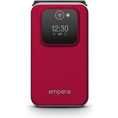 2G Flip Mobile Phone 2.8" Large Display Screen 2MP Camera - Red