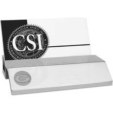 Business Card Holders Jardine Georgia Bulldogs Silver Business Card Holder