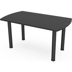 Dining Tables 6 Person Arc Rectangle Conference 69.5 In. L x 33.5 In. W x 30.0 In. H Dining Table