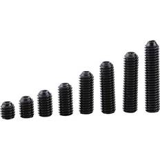 Building Materials Hilitand 200 Pcs M3 Carbon Steel Hex Grub Screws Set