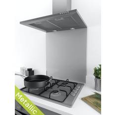 Silver Splash Guards MyAppliances Platinum Frost x Splash Guard 60cm