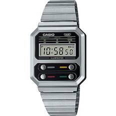 Klockor Casio Watch Standard A100WE-1AJF Silver