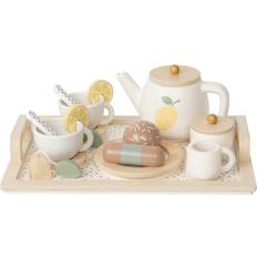 Jabadabado Afternoon Tea Lemon Serving Set Wood
