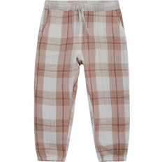 Rutiga Byxor Barnkläder Noa Noa Mini Bonded Cotton Trousers - Red (2-7006-200478003)