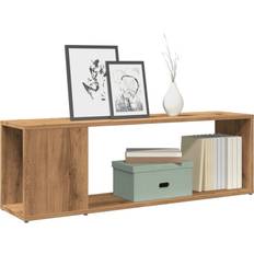 vidaXL Artisan-Eiche 100 x 24 x 32 cm Holzwerkstoff Braun Fernsehschrank