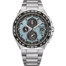 Man - Titanium Wrist Watches Citizen Eco-Drive Radio Controlled AT8238-84M Man 43 mm Analogue Sapphire glass