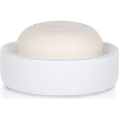 Labrazel Cambric Glass Soap Dish - White