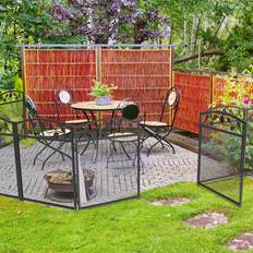 Alpen Home Bredevoort Metal Fence Panel 110cm H x 60cm W