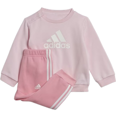 Adidas Badge Of Sport Jogger Set - Clear Pink/White (IC6591)