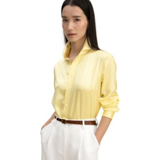 LilySilk Golden Cocoon Tailored Shirt