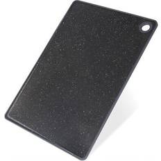 Excellent Houseware Orion Schwarz Granit-Imitation 33x23 cm Rutschfest - 33 cm Schneidebrett