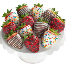 Strawberry Chocolates Happy Birthday Chocolate Covered Strawberries 12pcs