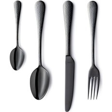 Geschirrspülen von Hand Bestecksets Amefa Sierra PVD Black Besteckset 24Stk.