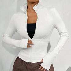 Shein Hvid Overtøj Shein Women's White Knitted Sun Protection Jacket