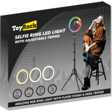 Selfie Ring Led Light 26 Cm With Adjustable Tripod