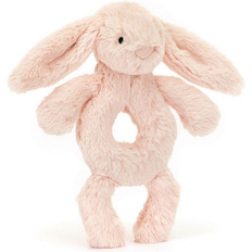 Bashful Blush Bunny Ring Rattle 18cm