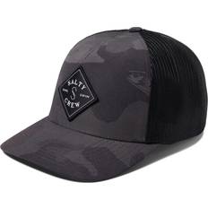 Salty Crew Sealine Retro Trucker Cap Black Camo