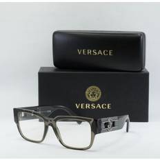 Versace Unisex Glasses Versace Man Grey Transparent 55