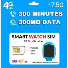 SIM Card Trays Jolt Mobile $7.50 Smartwatch Plan Nationwide AT&T 4G Card 30 Day