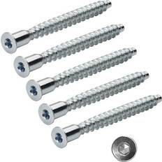 TERF 7.0 x 70 mm Confirmat Screw Hex Allen Key Flat Head Socket Confirmat Screws