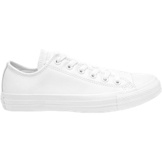 Converse all star læder Converse Junior All Star Ox - White