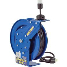 Cable Reels CoxReels Power Cord W/Ez-Coil Rewind Safety System, 20A EZ-PC13-5012-A