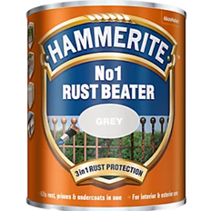 Hammerite Grey - Metal Paint Hammerite Rust Beater Iron Primer 750 ml Metal Paint Grey 0.75L