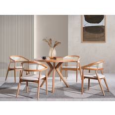 Homitis Ferro Round 100 cm Natural Dining Table