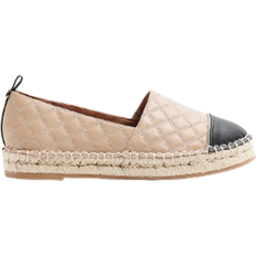 Polyurethane - Women Low Shoes River Island Quilted - Beige