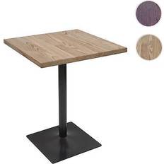 Marron Tables de bar Mendler HWC-H10 76 x 60 x 60 cm Brun Noir Table de bar