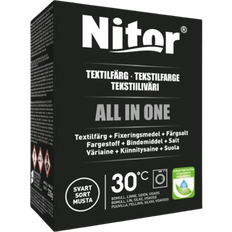 Nitor Textile Color All in One Black 350g