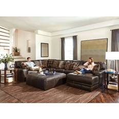 Brown - U-Sofas Jackson Denali Chocolate Sectional Brown Sofa