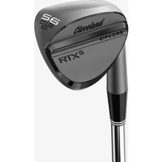 Left Wedges Cleveland Golf RTX-6 Zipcore Black Satin Wedge 54 Left Handed