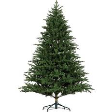 Homcom 7ft Prelit Green Christmas Tree 210cm