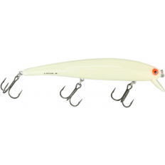 Bomber Fishing Gear Bomber 15A Long Shallow Diver Bone-Red Eye 4 1/2 in