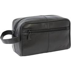 JCB Zipped Travel Bags - Black