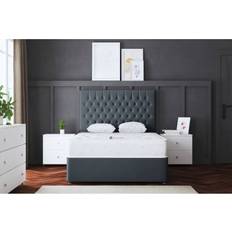 Double Beds - Steel Bed Frames DS Living Seraphine 135x193cm