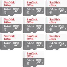 SanDisk ultra 64gb 130mb/s uhs-i class 10 microsdxc card 64 GB