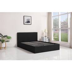 Ottoman with Side Lift Opening Storage