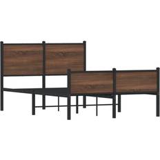 vidaXL Metal Bed Frame Sengeramme 125x196cm