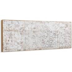 180 cm - Naturfarvet Senge Kave Home Sengehoved Koko Hvid 60 x 194 x 6 cm